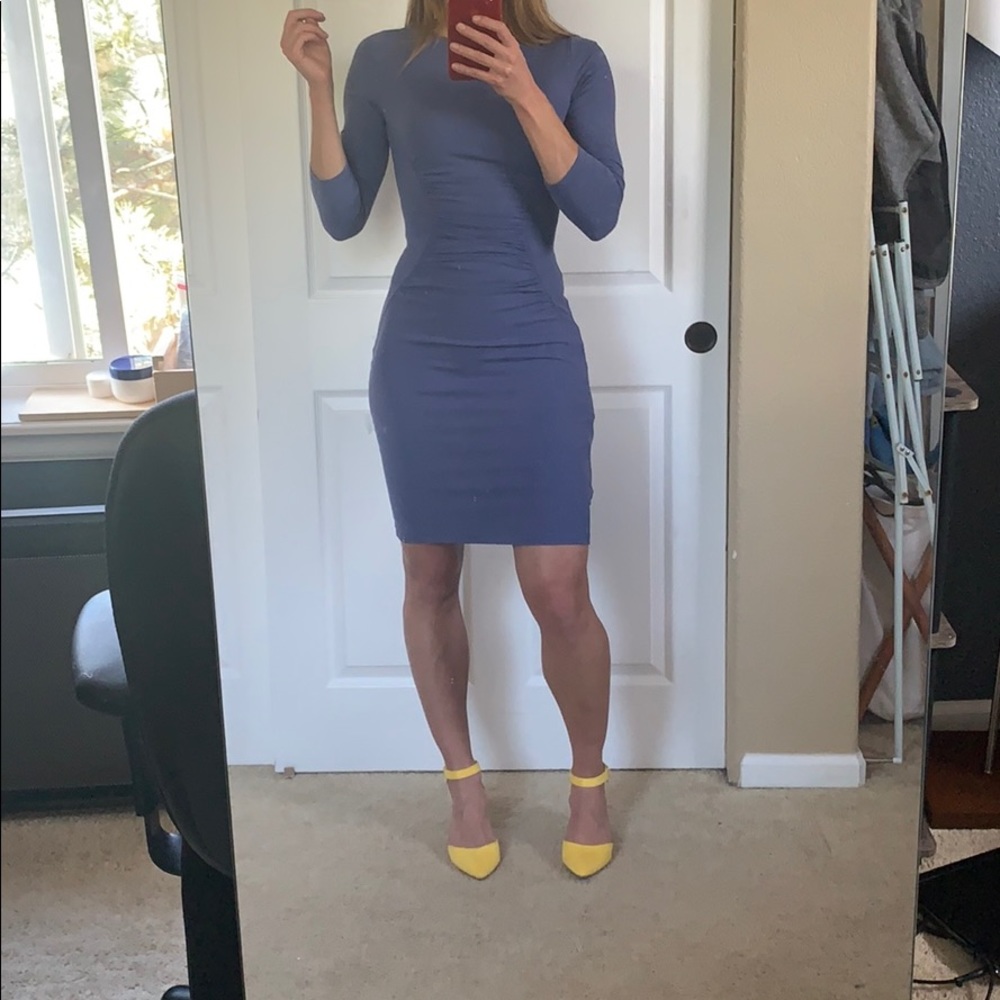 Susana Monaco Bodycon Dress Blue